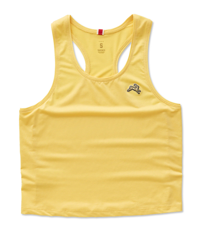 TWILIGHT CROP TANK - CORNSILK