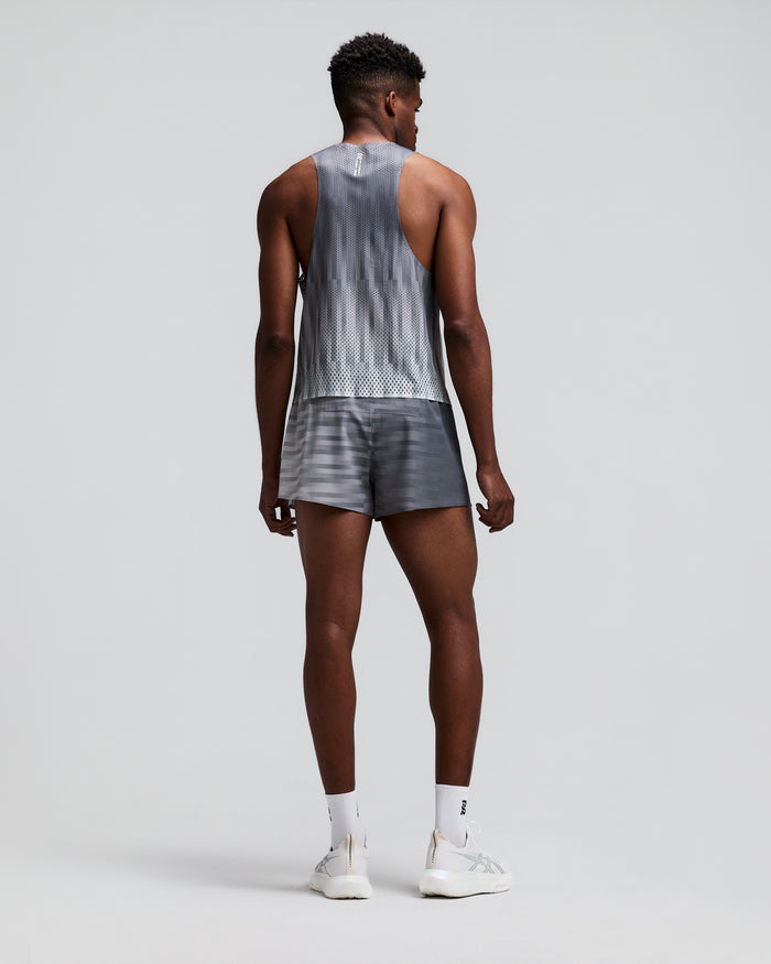 Men's Specter™ Performance Tee with Flopack™ - Micro Geo Gradient - Slate / Plaster