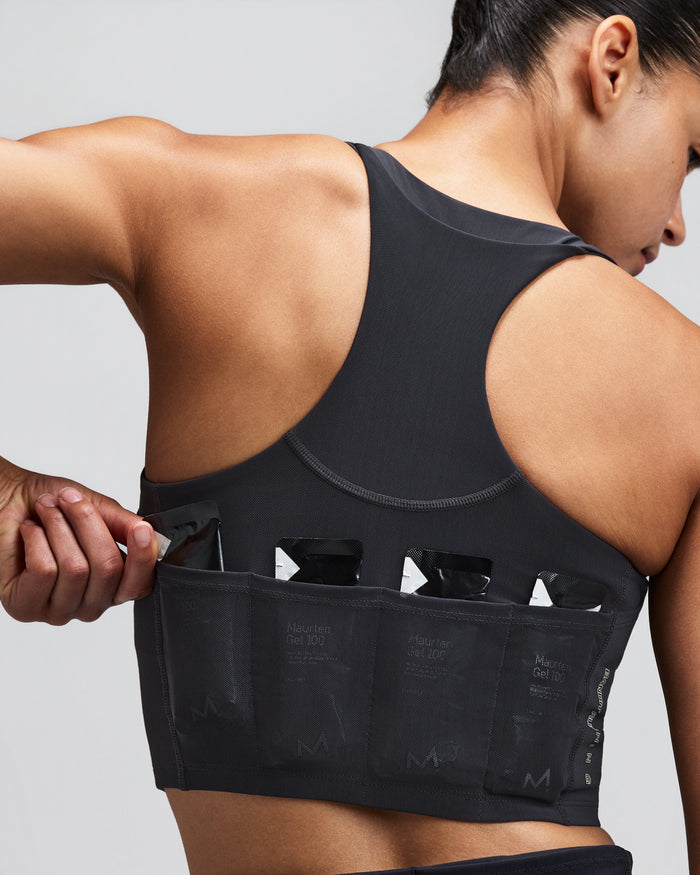 Women's Vanisher™ V-Neck Race Crop - Anthracite