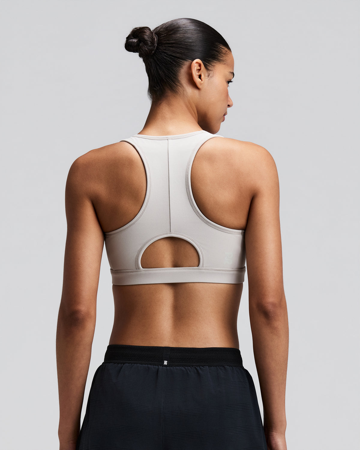 Women's Vanisher™ Reverso™ Scoop Neck Run Bra - Black / Plaster