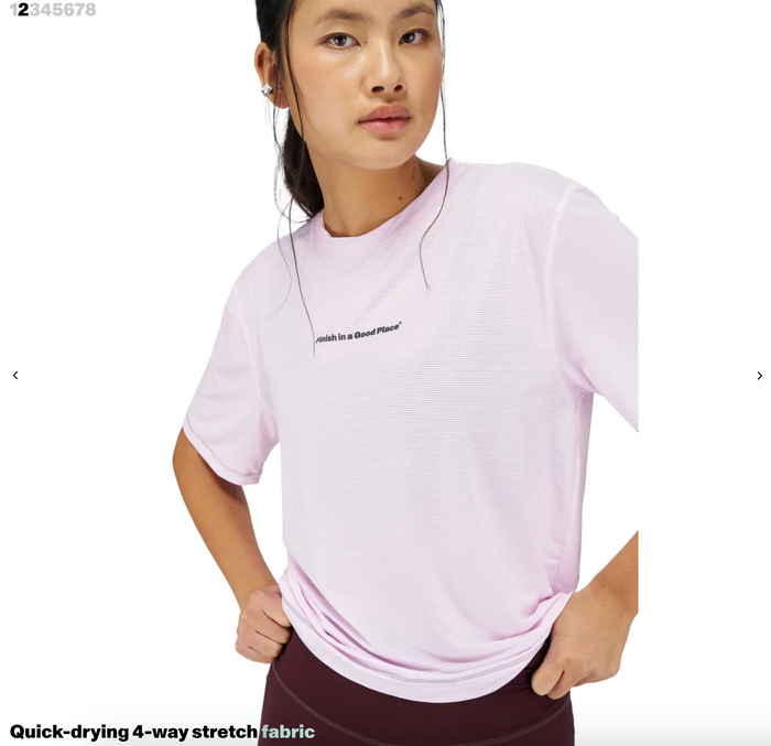 Wavy Tee — Unisex — Oxford Pink