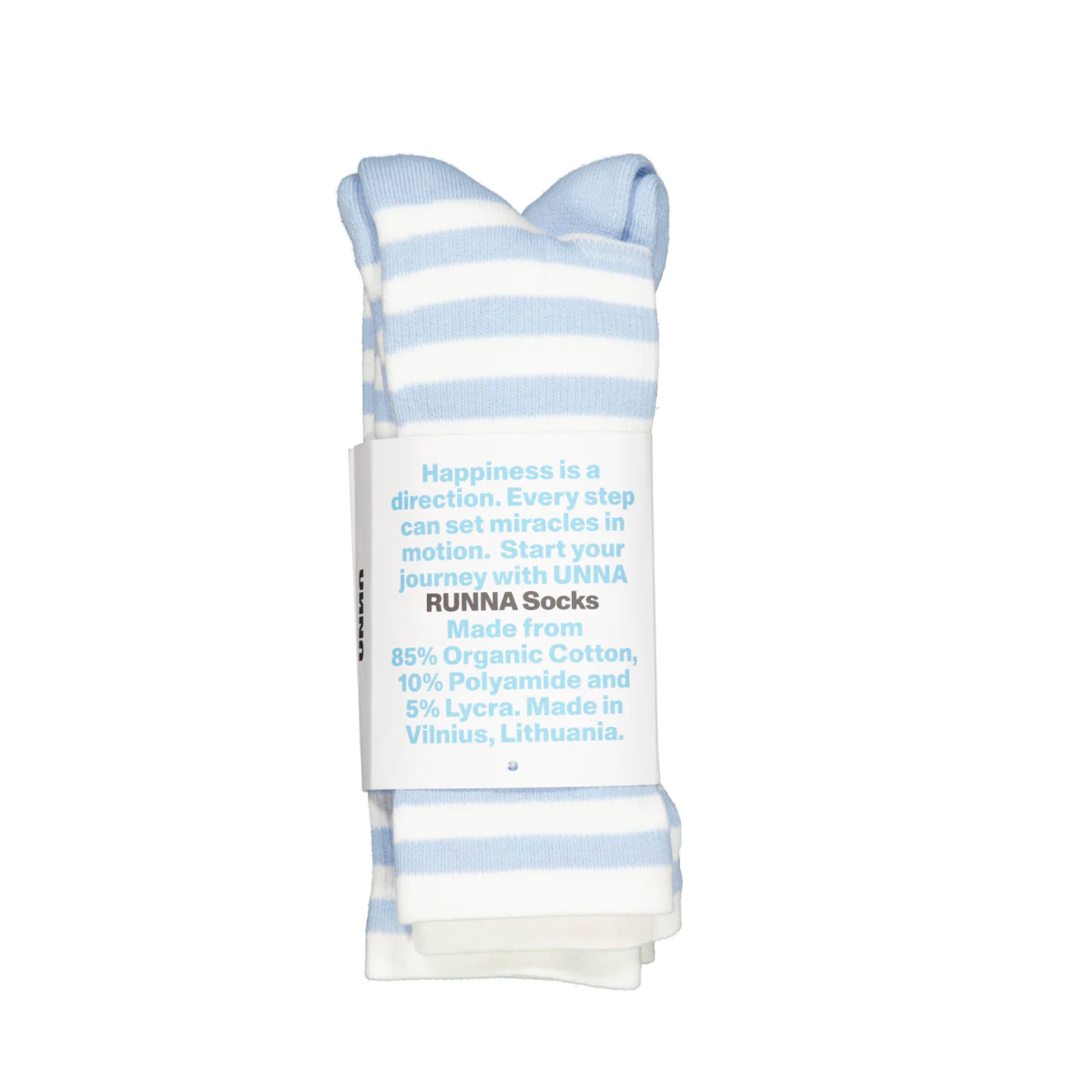 RUNNA Socks 2-Pack — Unisex — Baby Blue