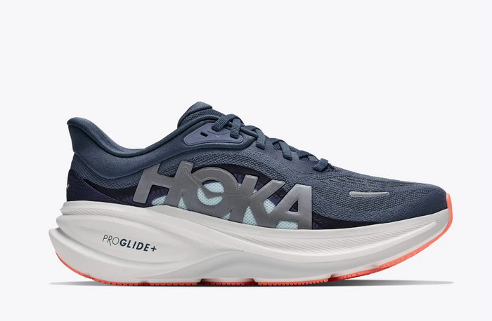 HOKA Clifton PRO — Mujer — Faded Navy/Glimmering Blue