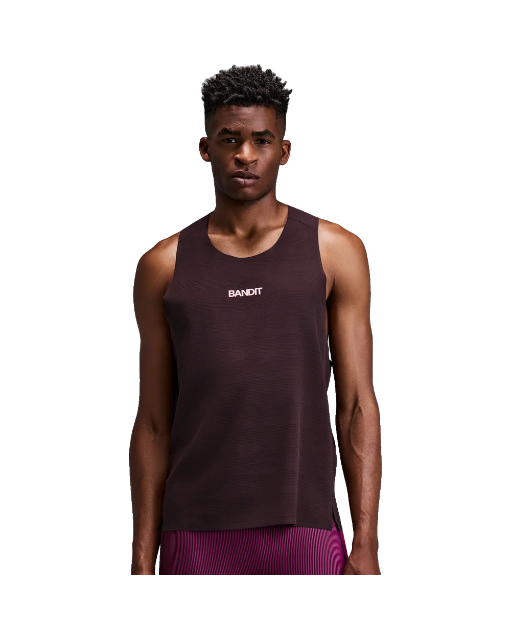 Men's CoolGrid™ Training Singlet with Flopack™ - Espresso