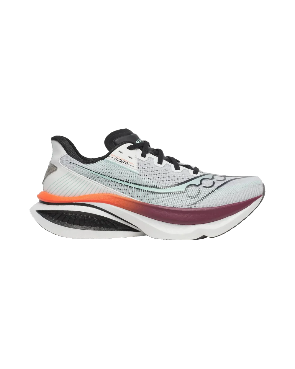 Saucony Endorphin Azura — Hombre — White/Crimson