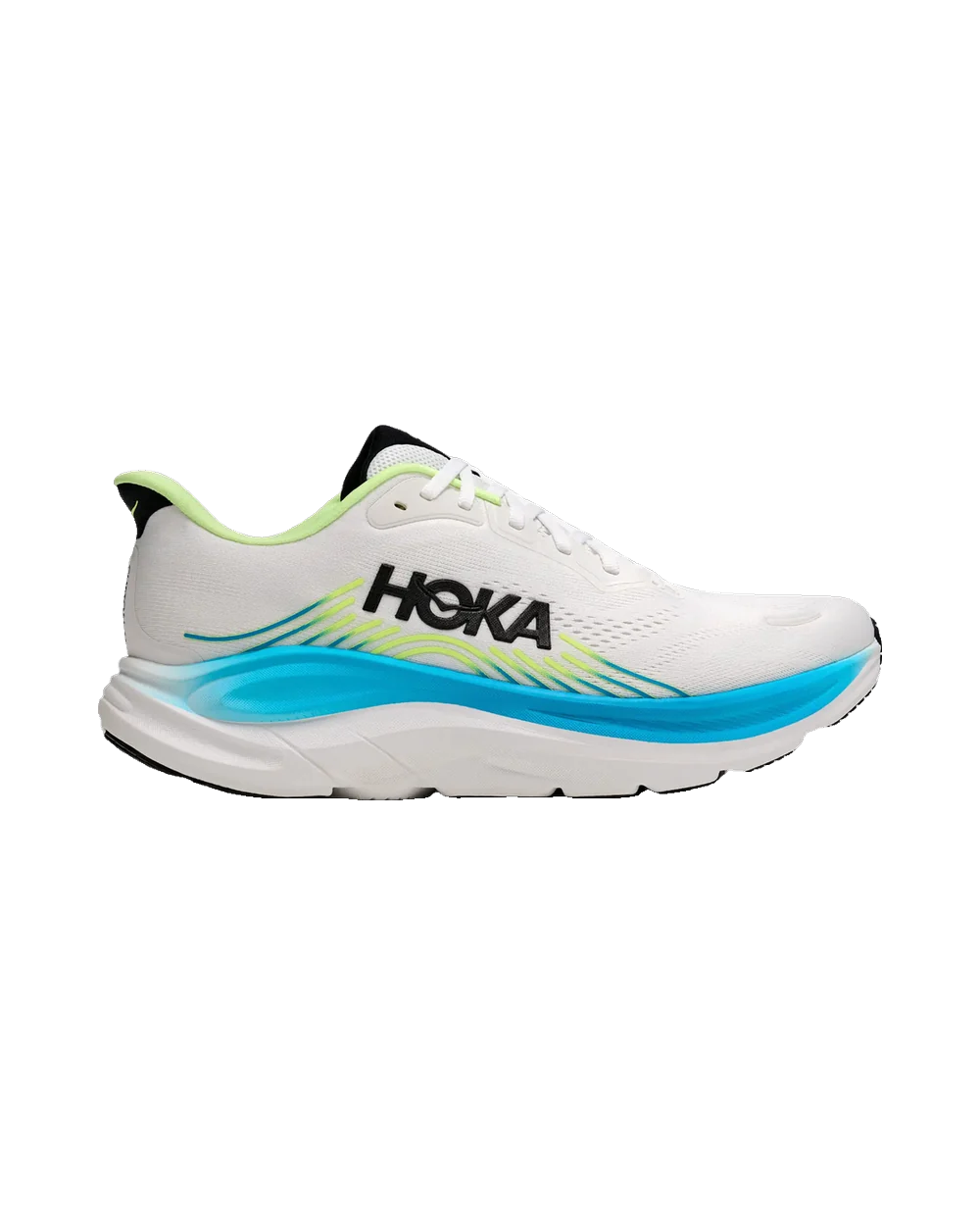 HOKA Clifton 11 — Hombre — Frost/Black