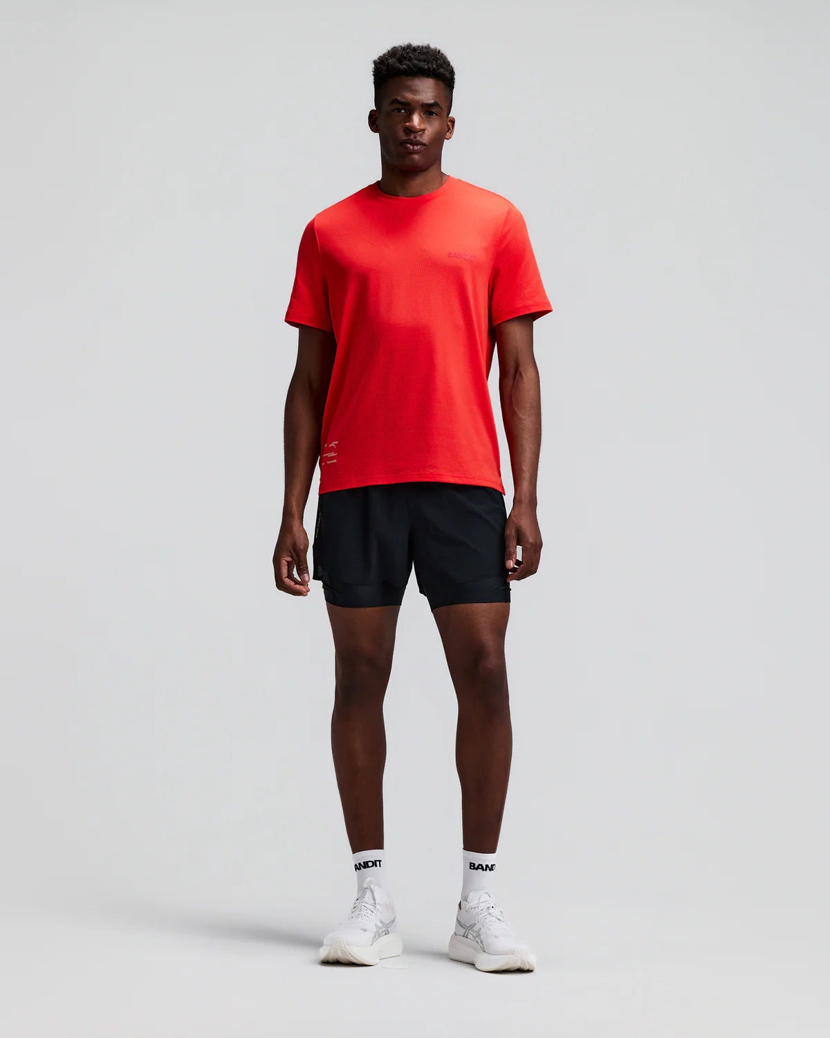 Men's CoolGrid™ 2-in-1 Run Short - Black