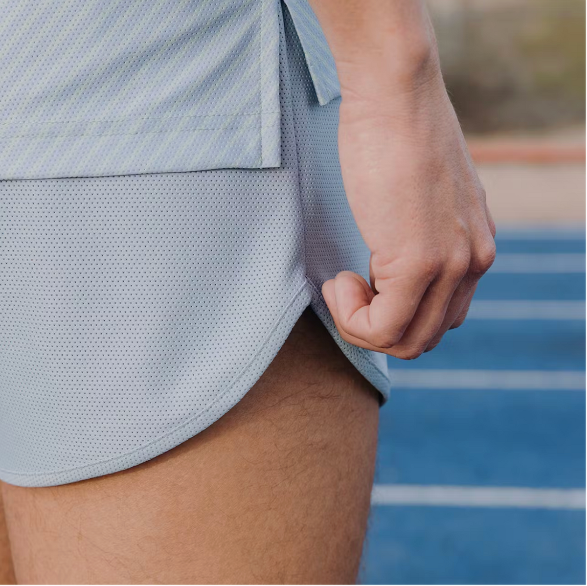 MEN VAN CORTLANDT SHORTS - DUSTY BLUE