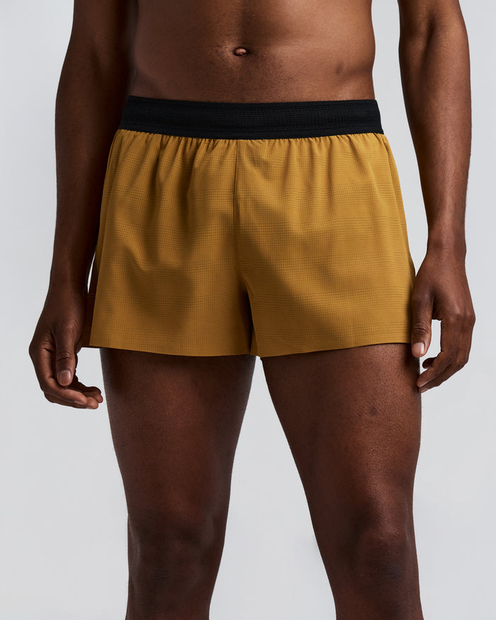 Men's CoolGrid™ 3" Split Short - Copal