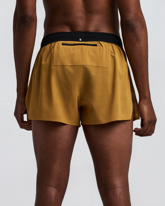 Men's CoolGrid™ 3" Split Short - Copal
