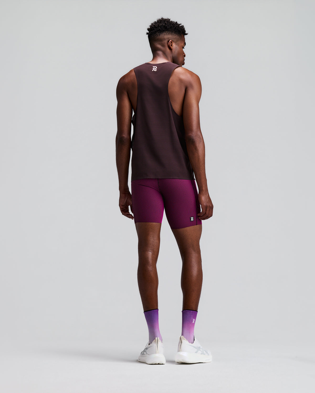 Men's CoolGrid™ Training Singlet with Flopack™ - Espresso