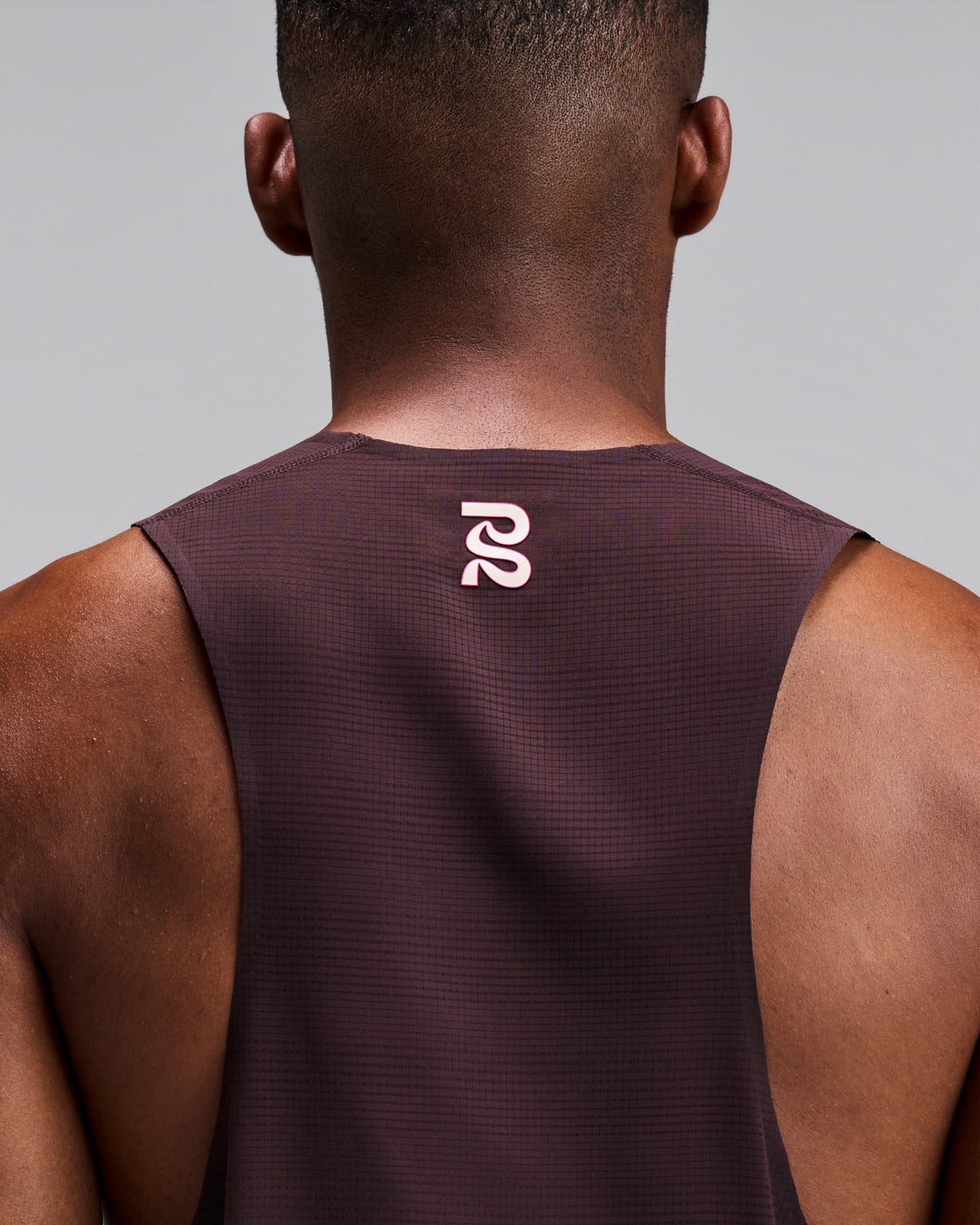 Men's CoolGrid™ Training Singlet with Flopack™ - Espresso