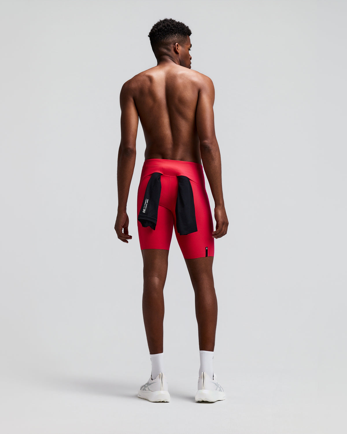 Men's Striped Cadence™ Half Tights - Poppy / Azalea