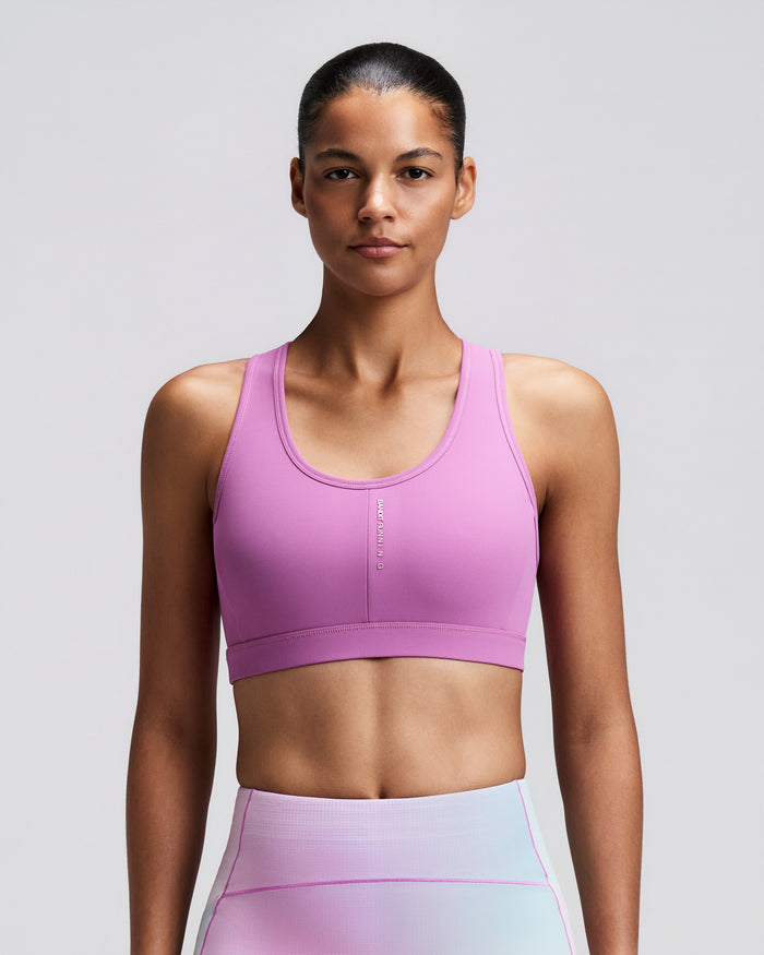 Women's Vanisher™ Reverso™ Scoop Neck Run Bra - Orchid Bloom Multi