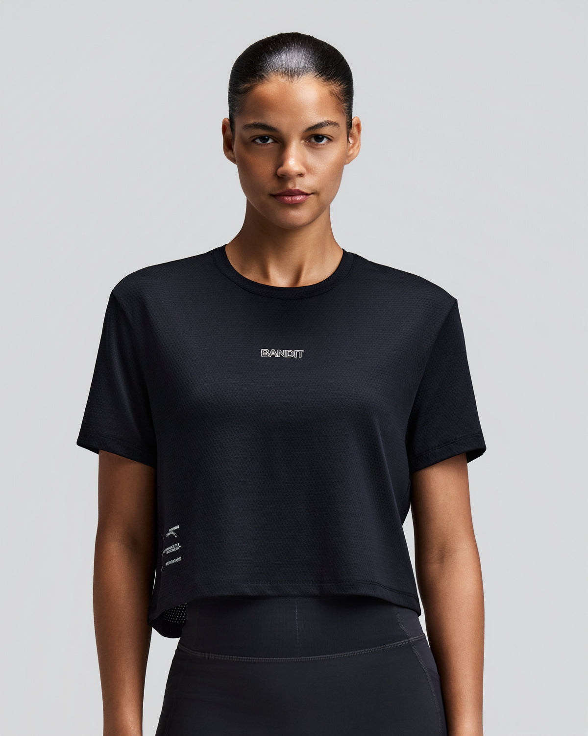 Women's Micromesh™ Cropped Run Tee