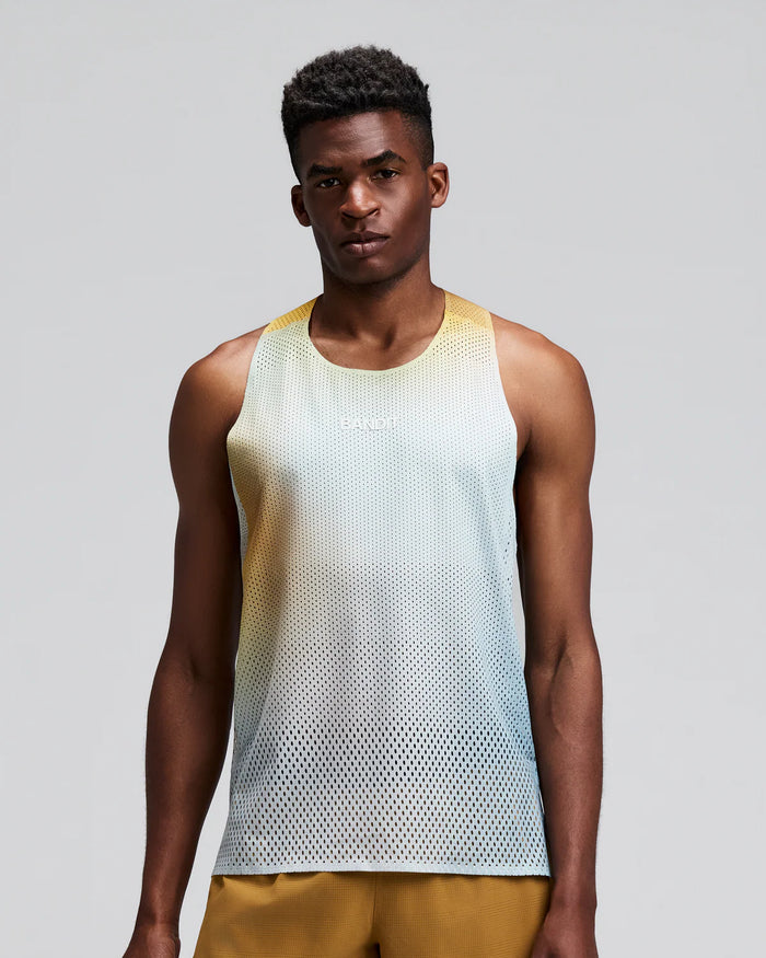 Men's Shredder™ Race Singlet with Flopack™ - Copal Lagoon / Multi