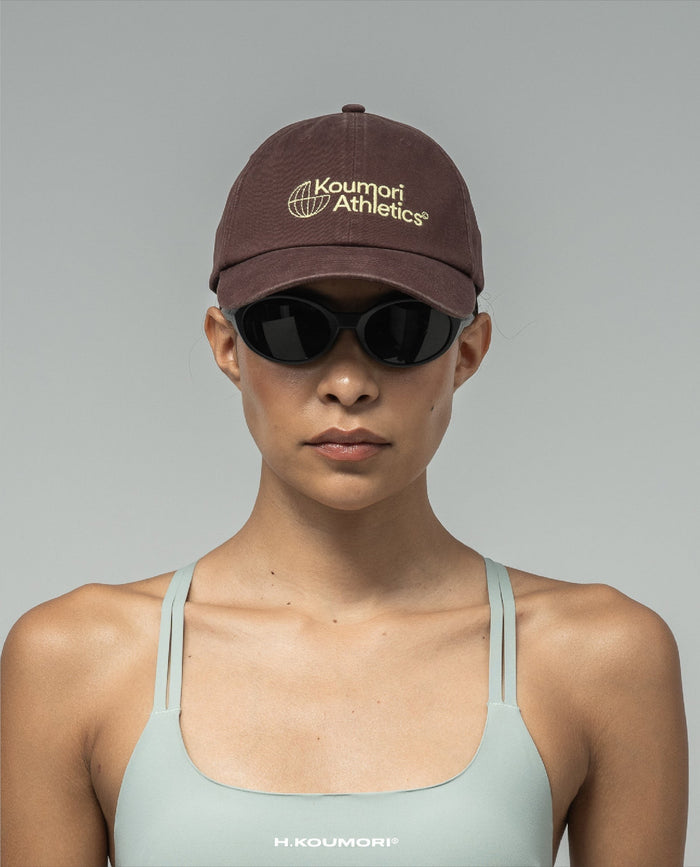 KOUMORI ATHLETICS EVERYDAY COTTON CAP BROWN