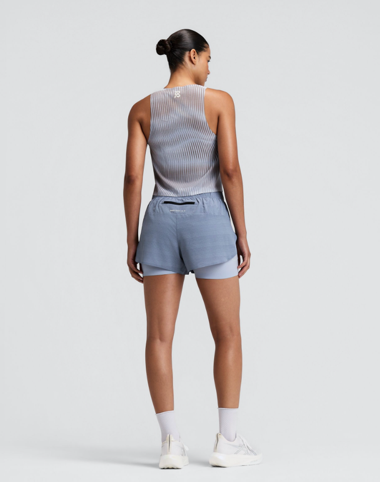 WOMEN COOLGRID RACE SINGLET - PAVILION BLUE
