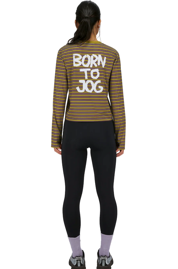 Striped LS — Men — Mud Gold