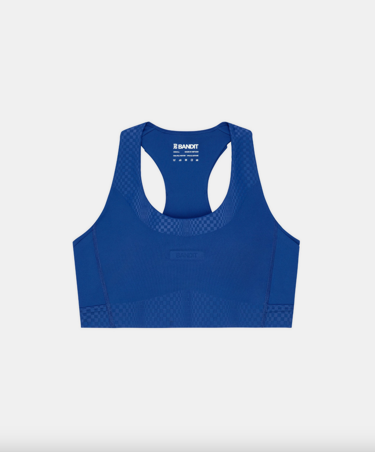 WOMEN VANISHER THRESHOLD RUN BRA - BAUHAUS BLUE