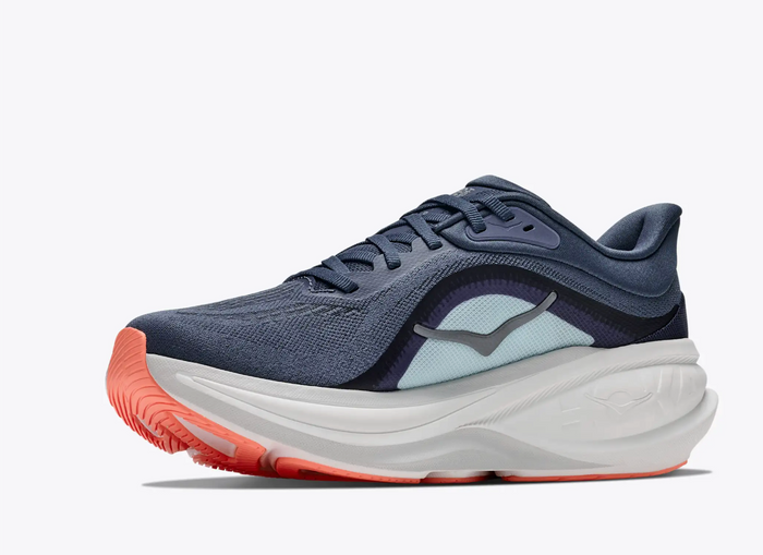 HOKA Clifton PRO — Mujer — Faded Navy/Glimmering Blue