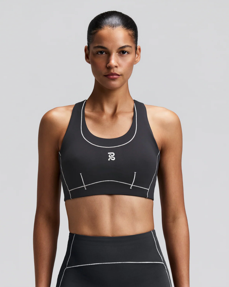 Women's Vanisher™ Pop Stitch™ Arco Run Bra - Anthracite