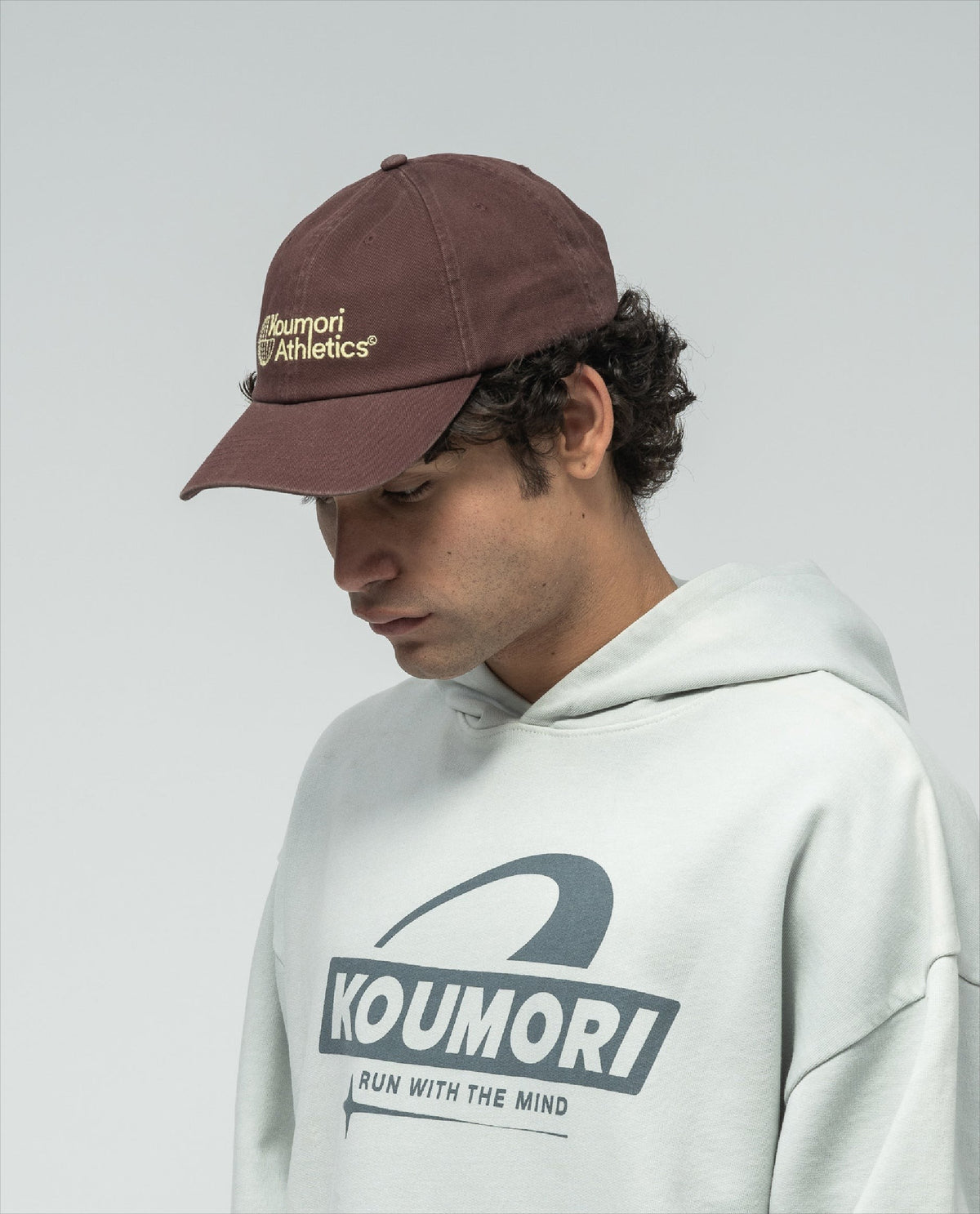 KOUMORI ATHLETICS EVERYDAY COTTON CAP BROWN