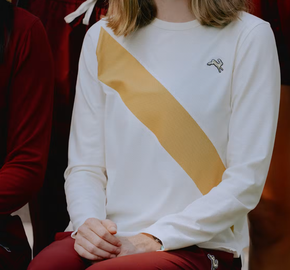 WOMEN VAN CORTLANDT LONG SLEEVE - IVORY/NARCISSUS