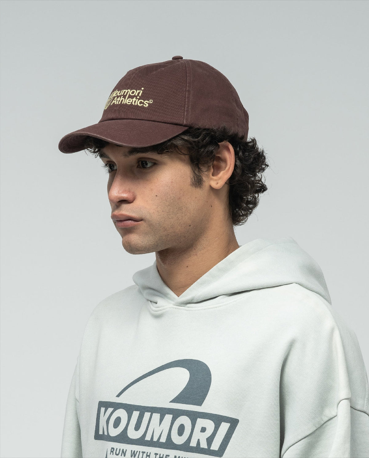 KOUMORI ATHLETICS EVERYDAY COTTON CAP BROWN