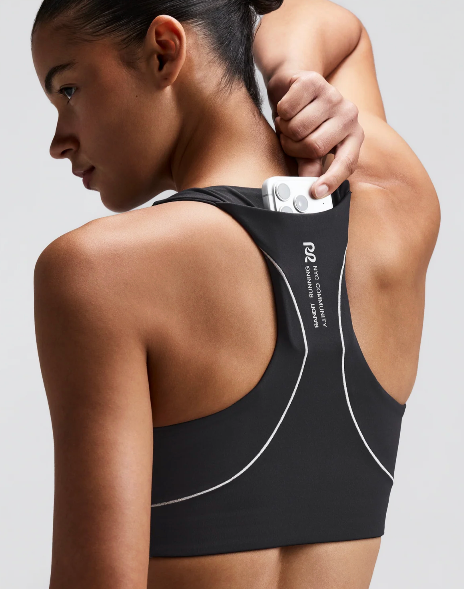 Women's Vanisher™ Pop Stitch™ Arco Run Bra - Anthracite