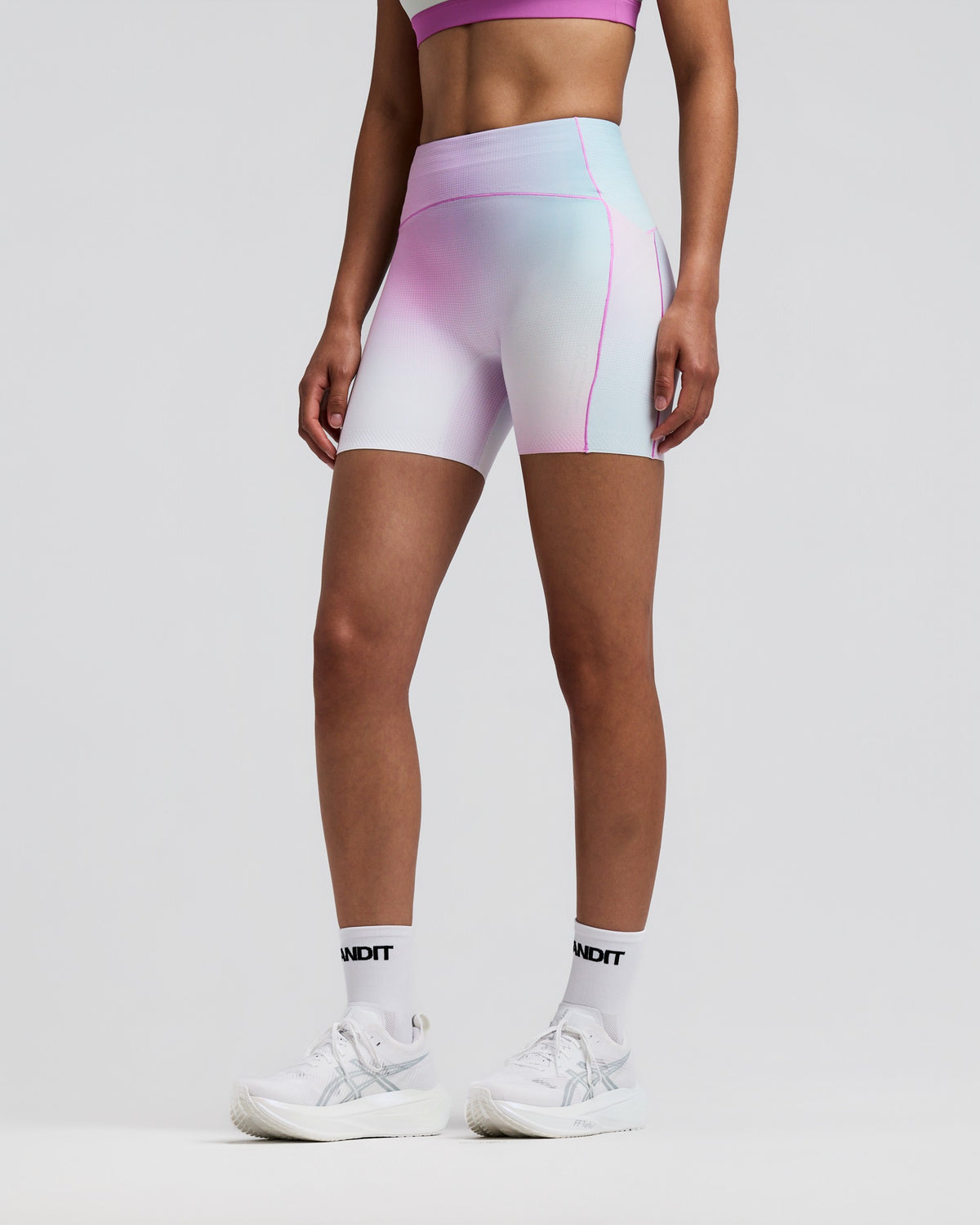 Women's Vanisher™ 5" Pop Stitch™ High Waist Compression Short - Orchid Bloom