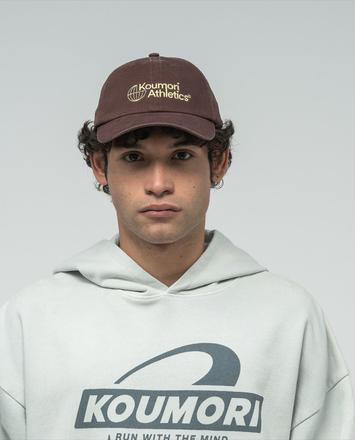 KOUMORI ATHLETICS EVERYDAY COTTON CAP BROWN