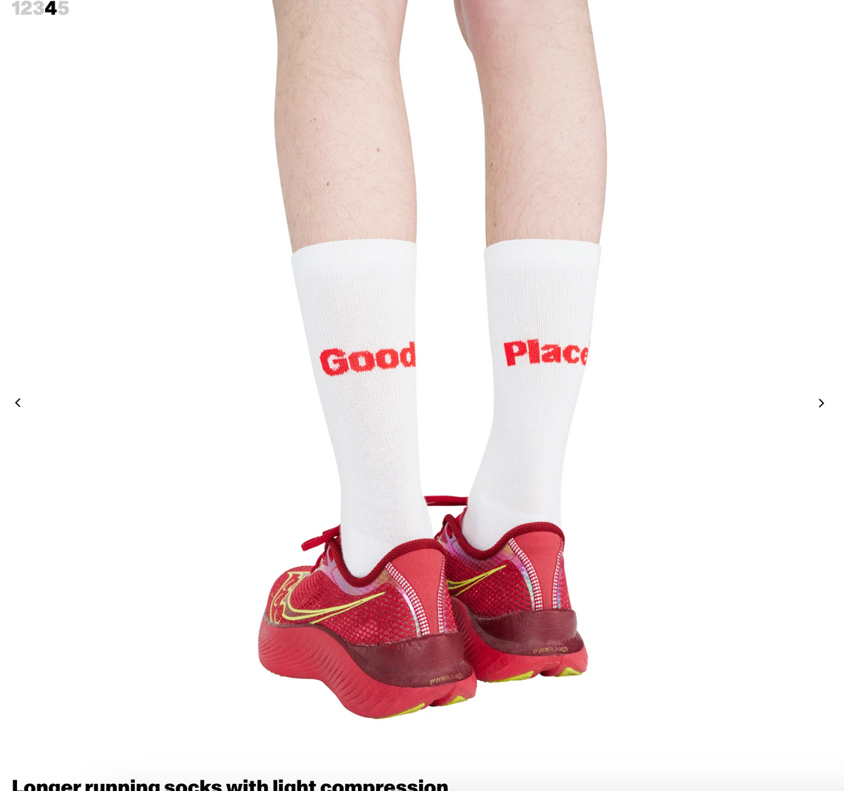 RUNNA Socks 2-Pack — Unisex — Vanilla White