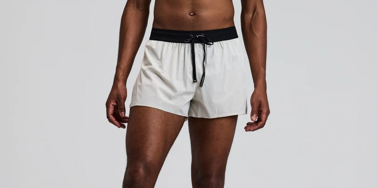 MEN VENTO 5" RUN SHORT - CHAMPAGNE