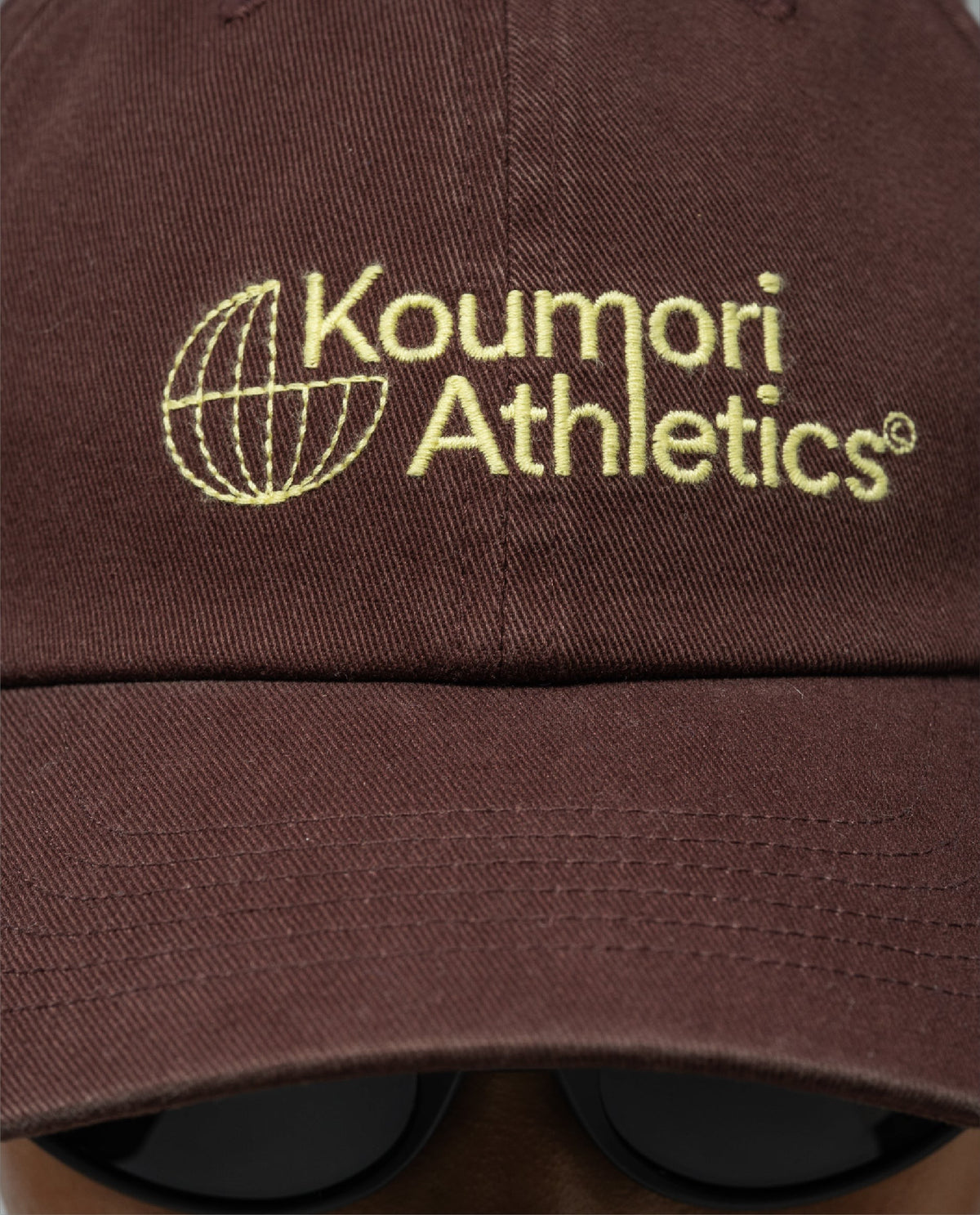 KOUMORI ATHLETICS EVERYDAY COTTON CAP BROWN
