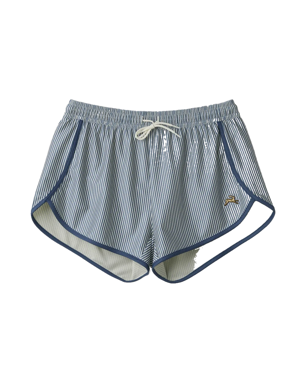 Van Cortlandt Shorts — Mujer — Bering Sea Stripe