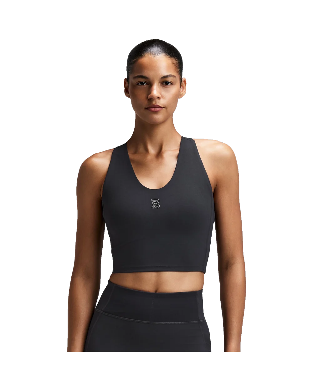 Women's Vanisher™ V-Neck Race Crop - Anthracite