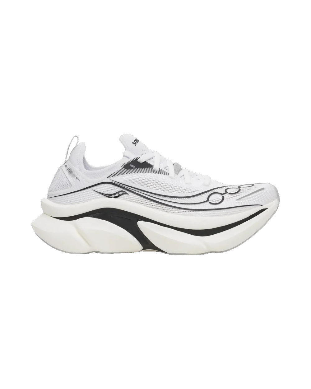 Saucony Endorphin Elite 3 — Unisex — White/Black