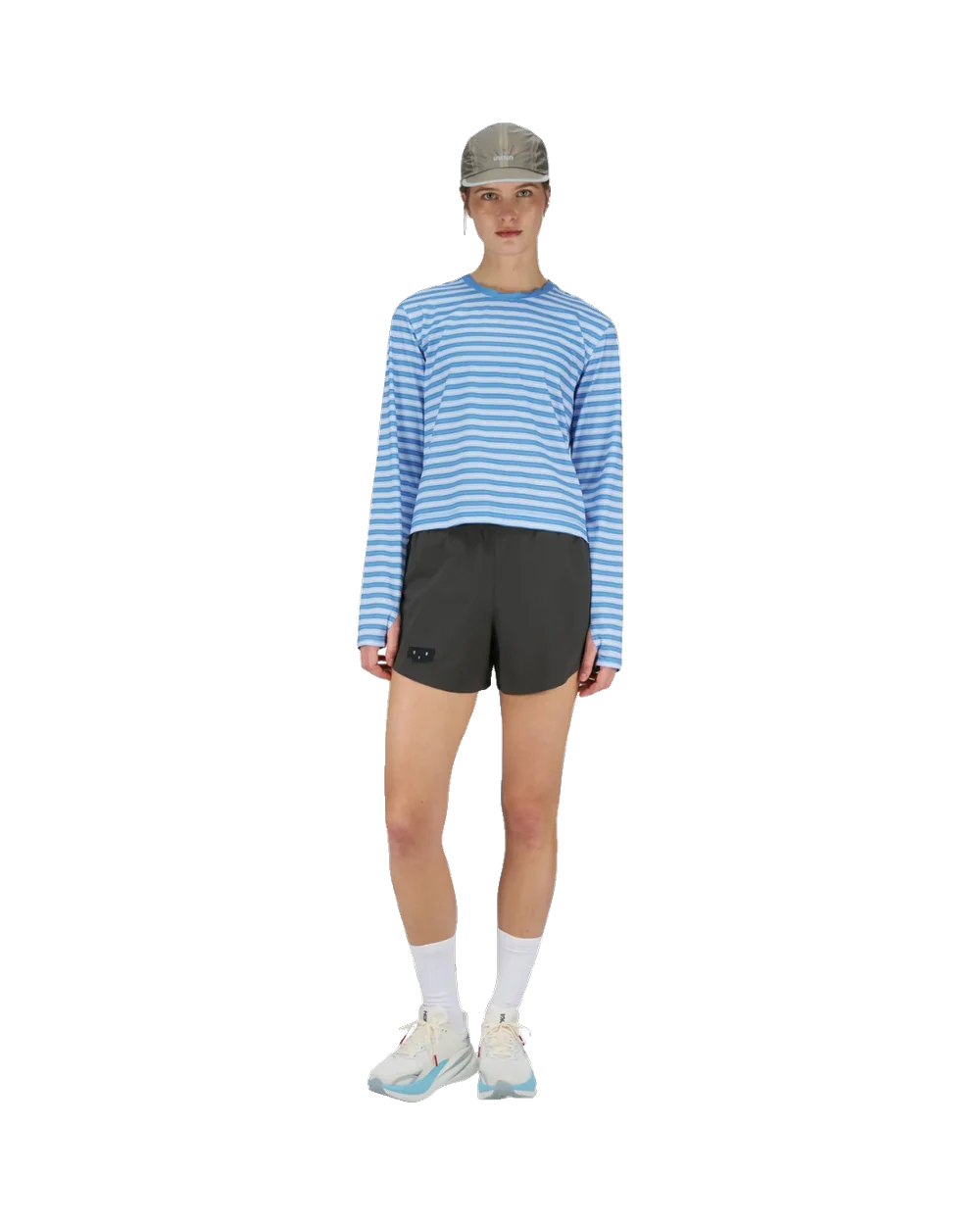 Striped LS — Mujer — Business Blue
