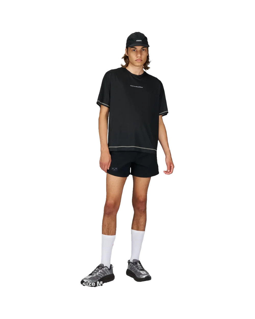 Wavy Tee — Unisex — Black