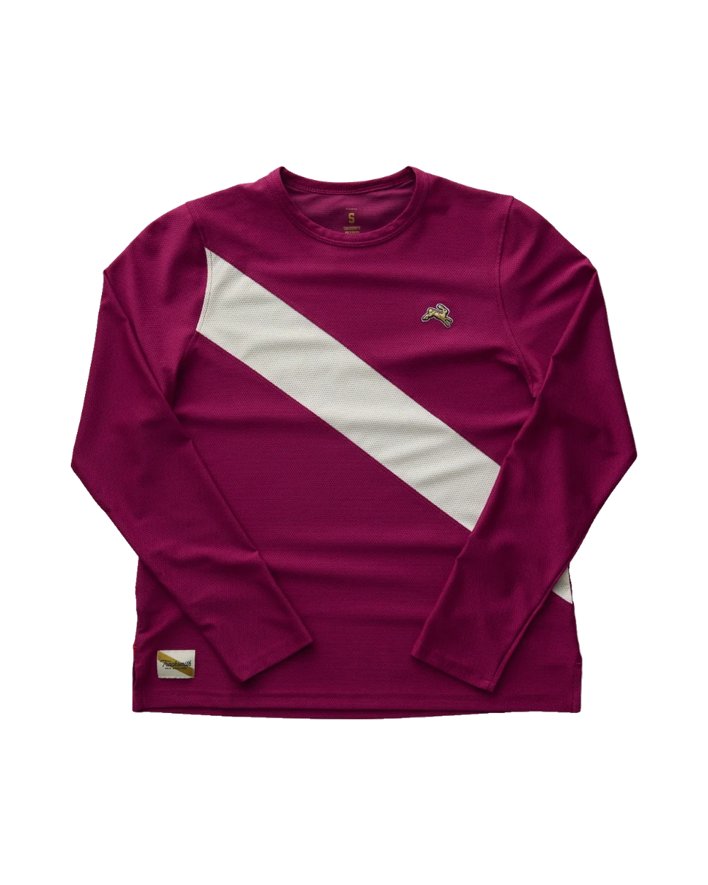 WOMEN VAN CORTLANDT LONG SLEEVE - RASPBERRY/IVORY