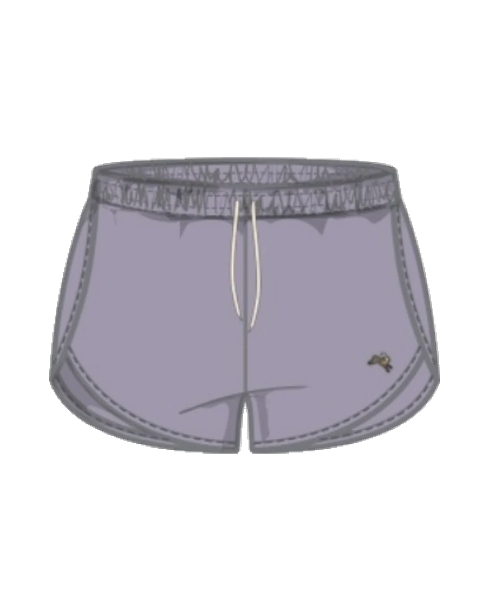 WOMEN VAN CORTLANDT SHORTS - LAVENDER AURA