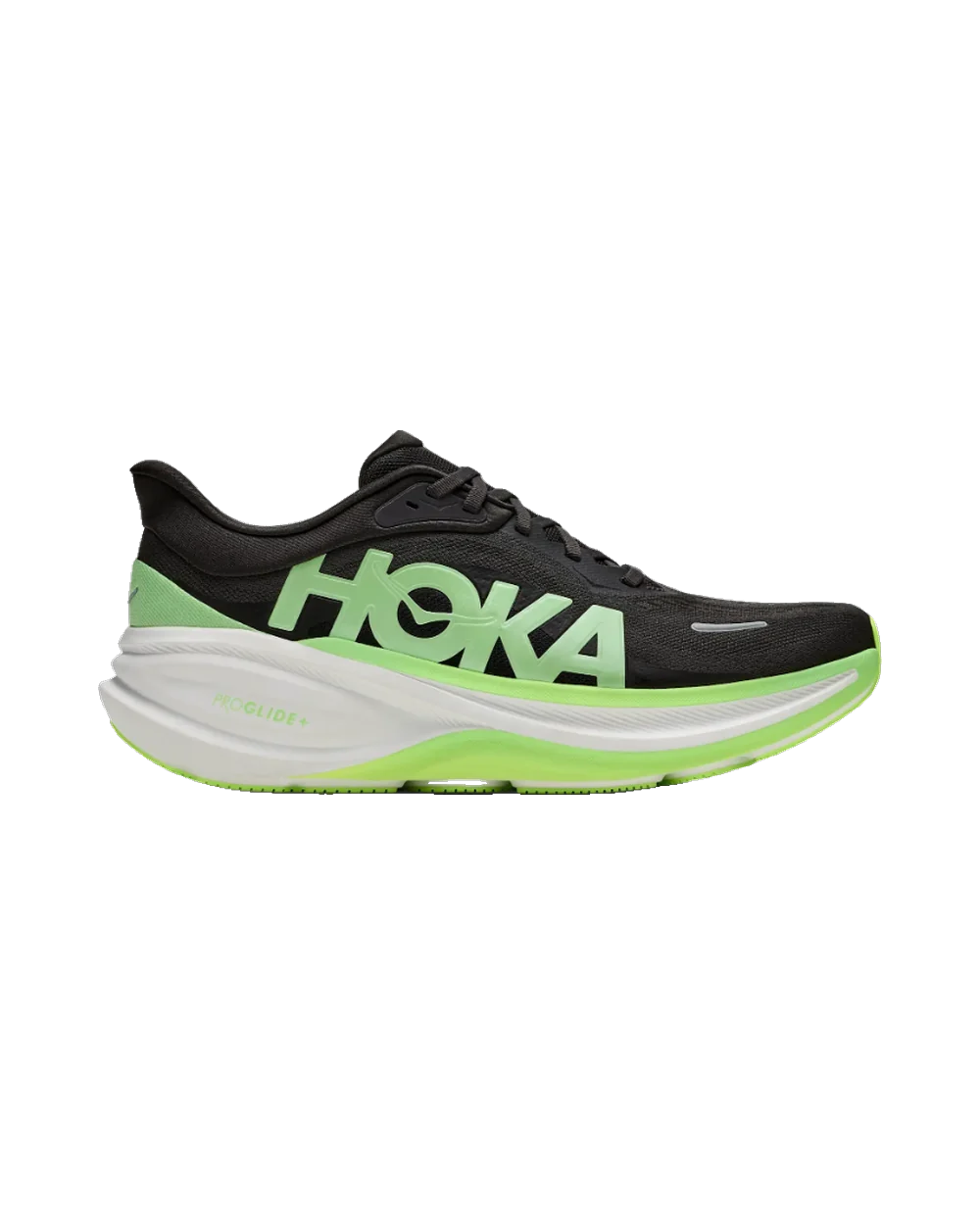 HOKA Clifton PRO — Hombre — carbon black / tart apple