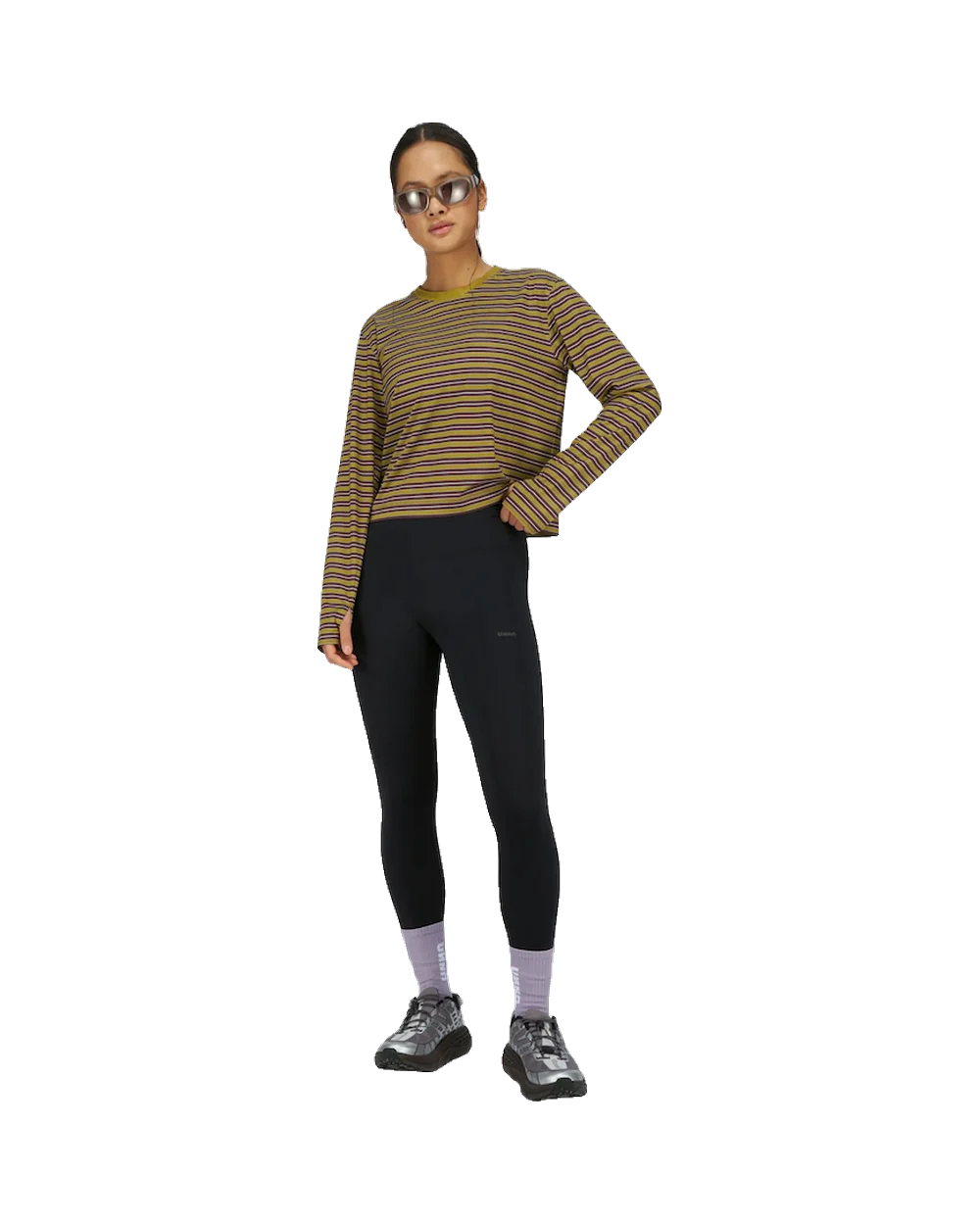 Striped LS — Men — Mud Gold