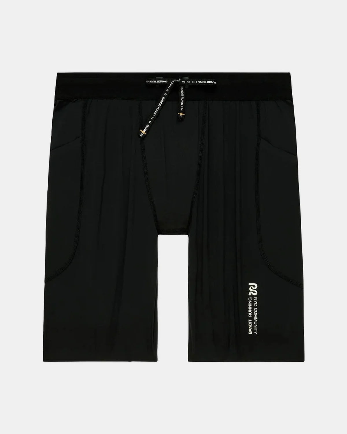MEN SOLITE HALF TIGHTS - BLACK