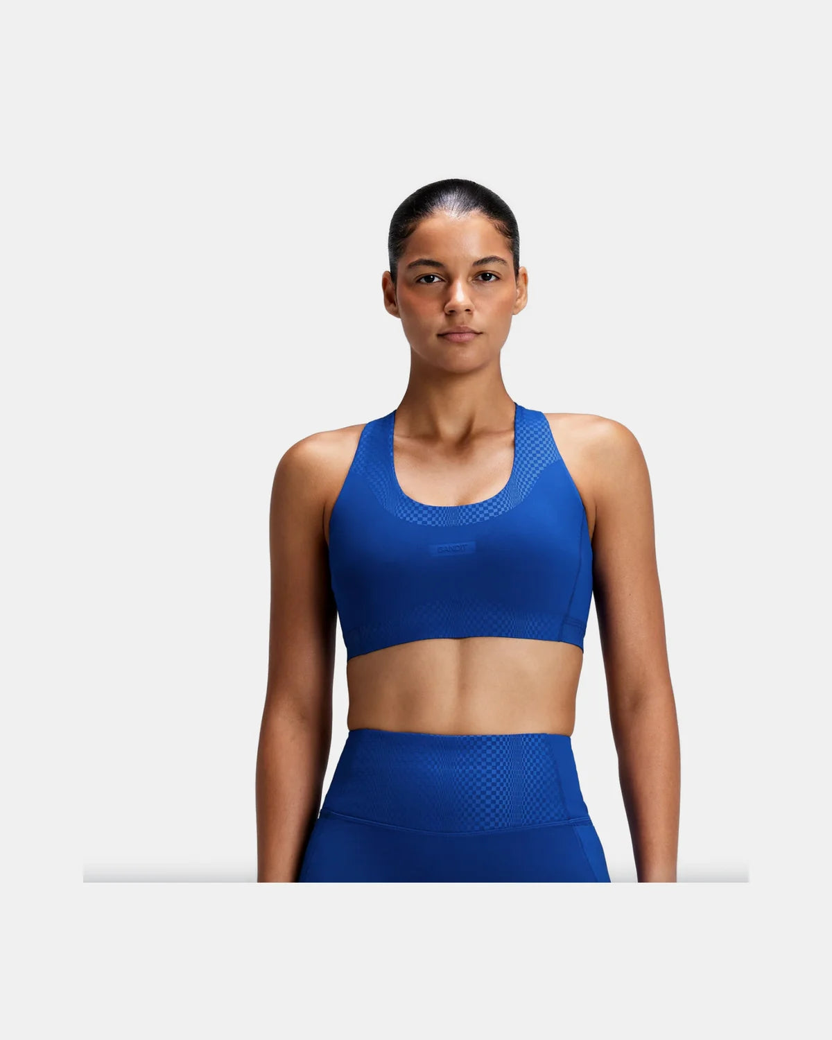 WOMEN VANISHER THRESHOLD RUN BRA - BAUHAUS BLUE