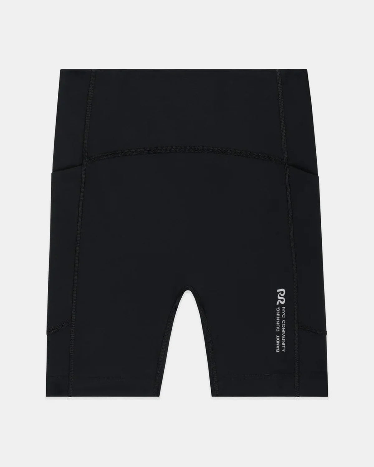 WOMEN STAMINA HIGH WAIST 5" COMPRESSION SHORTS - BLACK